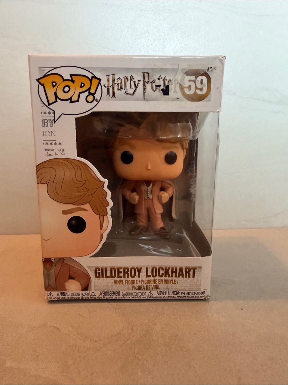 Funko Pop! Harry Potter Gilderoy Lockhart Fantasy Vinyl Figure #59